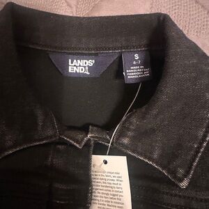 Lands' End Charcoal Jacket